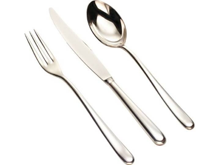 Alessi Caccia LCD01S24M - Besteckset 24-teilig Set Design, Edelstahl