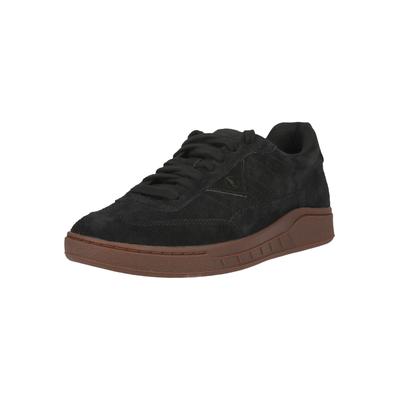 Sneaker CLARKS "CraftRally Ace", Herren, Gr. 41,5, schwarz, Schuhe Sneaker, mit Retro-Tennissilhouette