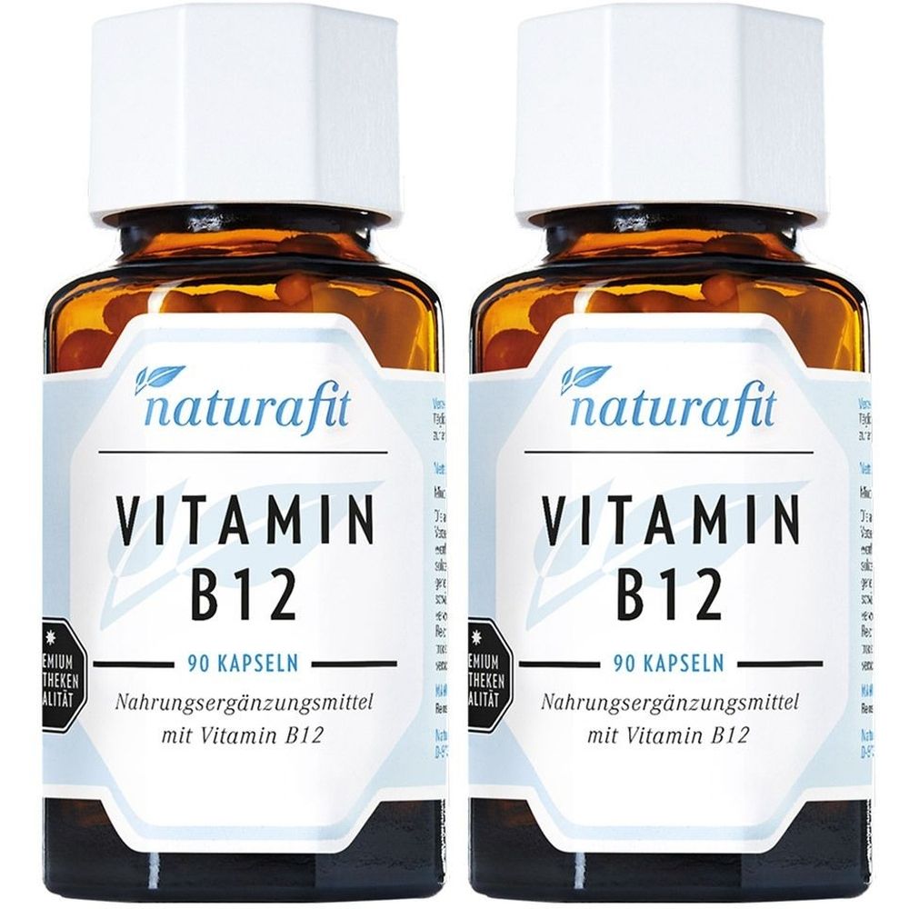 Naturafit Vitamin B12 Kapseln 2x 2x90 St