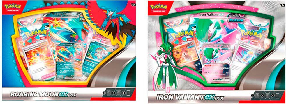 Pokémon Roaring Moon ex Box van The Pokemon Company