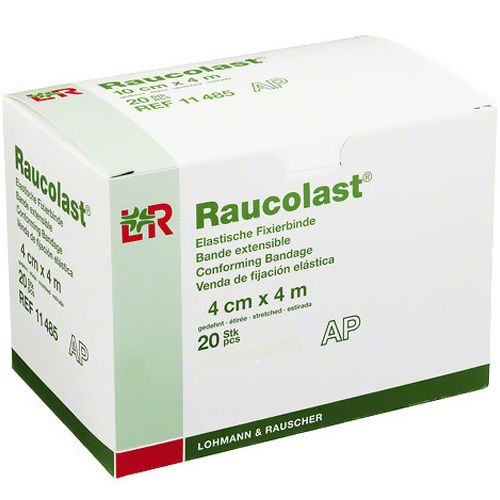 Elafix Binden Raucolast 4 cm o.Zellglas 20 St