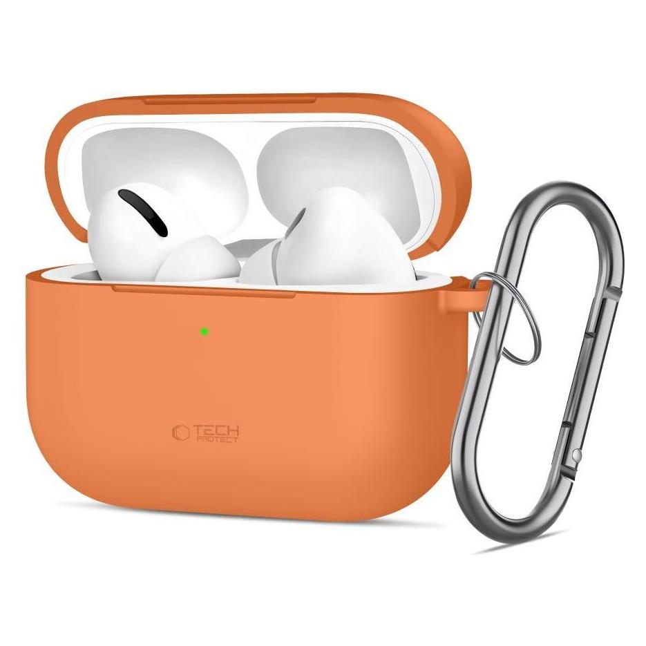 4Kom Tech-Protect Silikonhaken Apple Airpods Pro 3 Kosmisch Orange (Kopfhörer Hülle) (62761275)