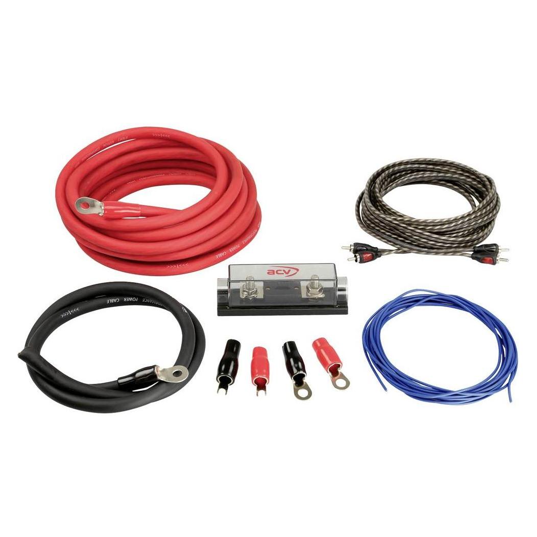 ACV Kabel Kit Endstufe Strom 5m 35mm² 5m Cinch 150A ANL (LK-35)