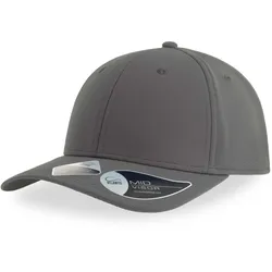 Atlantis Unisex 6-Panel Baseball Kappe 'Sand' Klassische Cap SANC dark grey one size