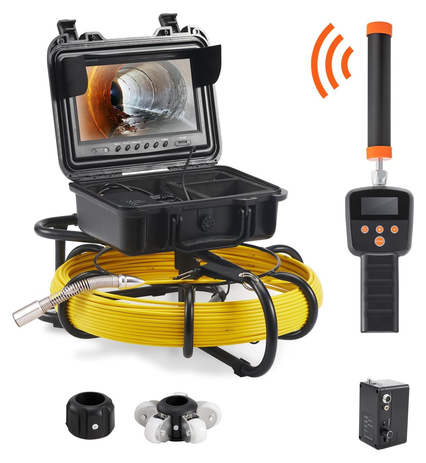 Selius Rioolcamera met 50 meter kabel voor afvoerinspectie
