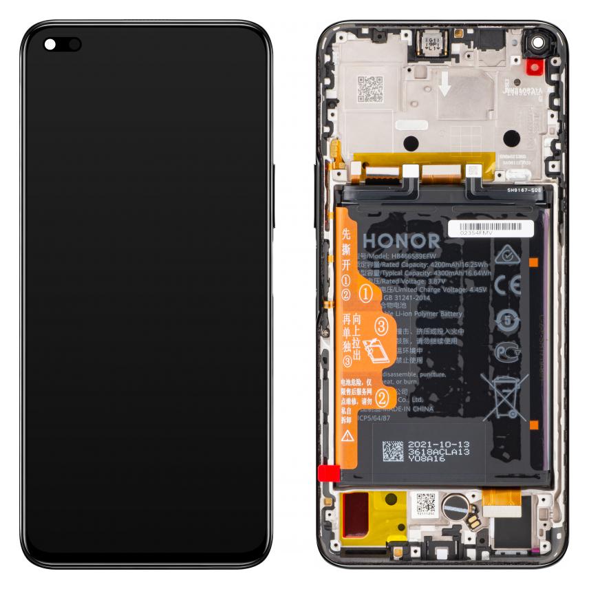 Honor Display Unit für 50 Lite, mit Akku, Midnight Schwarz (Display, Honor 50 Lite) (58268067)