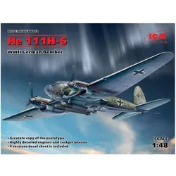 ICM He 111H-6, WWII German Bomber