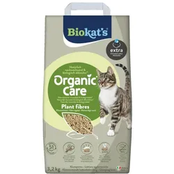 Biokats Organic Care Plant Fibres Extra 3,2kg Premiumkatzenstreu