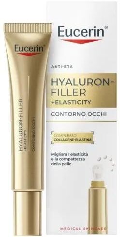 Eucerin Hyaluron-Filler+Elasticity Contorno Occhi Anti-età 15 ml