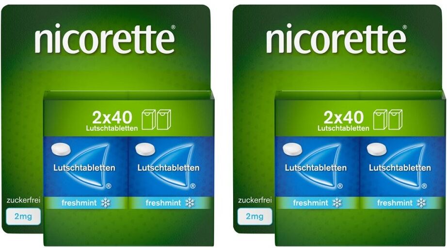 nicorette® Lutschtabletten 2 mg freshmint