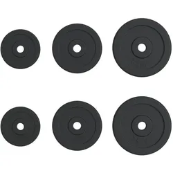 vidaXL, Hantelscheiben, (2 x 2.5 kg, 2 x 5 kg, 2 x 7.5 kg)