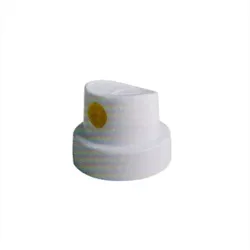 Spraydosen Sprühkopf Runddüse 0.25mm weiss/gelb Rundstrahl
