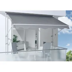 Spettmann Fallarmmarkise, ca. 300 x 160 cm - Uni/Grau