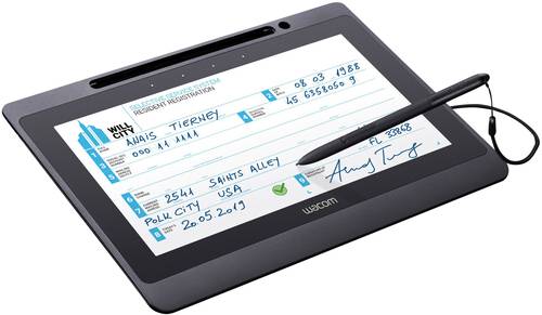 Wacom Signature Set DTU-1141B & sign pro PDF USB Stift-Display, Unterschriften-Pad Schwarz