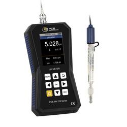 PCE Instruments Hochpräzises pH-Messgerät PCE-PH 228LAB-LC für ionenarme Medien Genauigkeit ± 0,002 pH + 2 Digit Redox