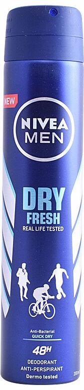 Nivea Men Dry Impact Fresh déodorant  vaporisateur 200 ml