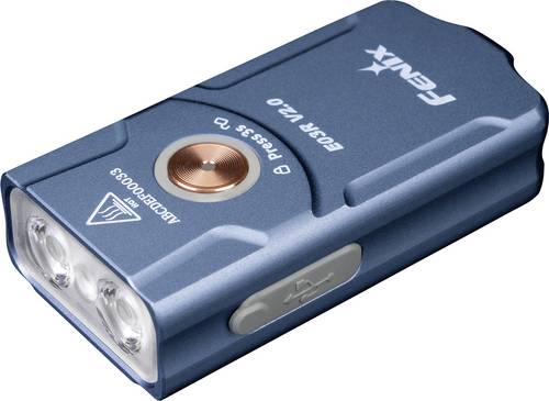 Fenix Light E03R V2.0 FEE03RV2-Blau LED Taschenlampe akkubetrieben 500lm 30g