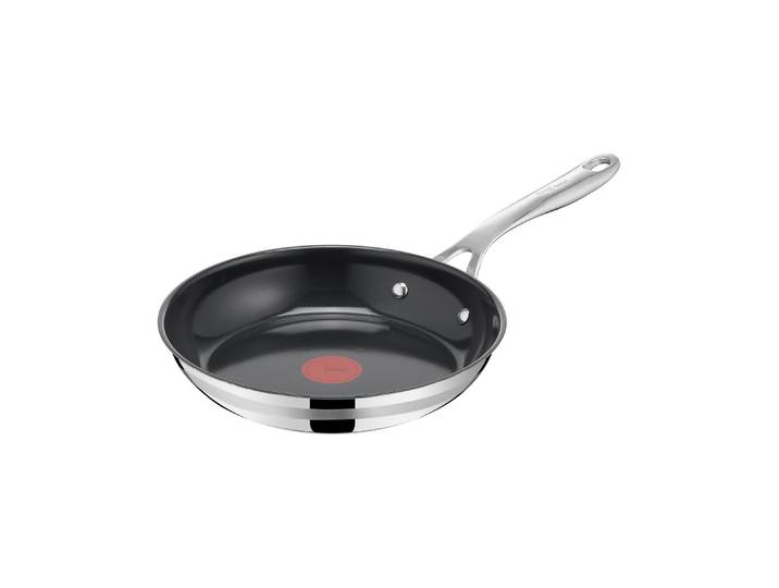 Bratpfanne TEFAL Jamie Oliver Smart Cook , schwarz (edelstahl, schwarz), B:25,5cm H:9,3cm L:46,1cm Ø:24cm, Pfannen, Bratpfanne, Antihaftbeschichtete Keramikoberfläche, Thermo-Spot, Induktion