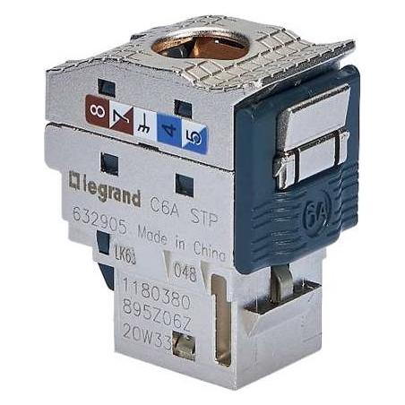 Legrand LINKEO C Konektor RJ45 - Keystone Cat.5e STP (stíněný) - 1ks (Keystone Modul) (632910)