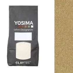 CLAYTEC YOSIMA Lehm-Designputz SCGE 4.0 - 2 kg Beutel