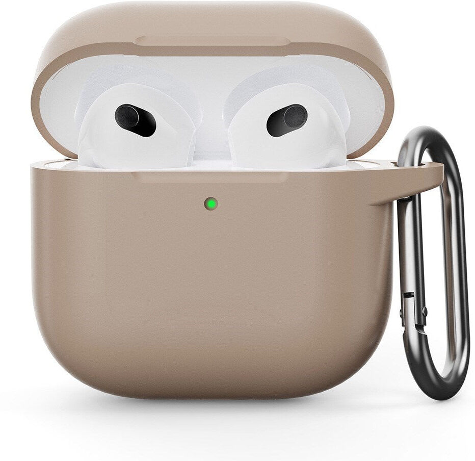 TABLETCOVERS.DK Airpods 4 Silikone Cover - Sand Pink