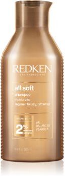 Redken All Soft champô nutritivo para o cabelo seco e frágil 500 ml. All Soft
