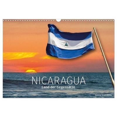 Nicaragua - Land der Gegensätze (Wandkalender 2027 DIN A3 quer), CALVENDO Monatskalender