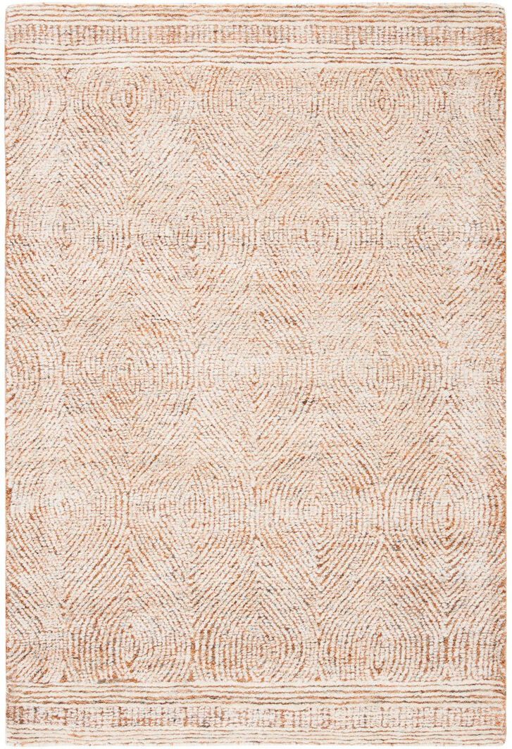 Blue Elephant Cole Hand Tufted Wool Ivory Area Rug Ivory Rectangle 91 x 152 cm