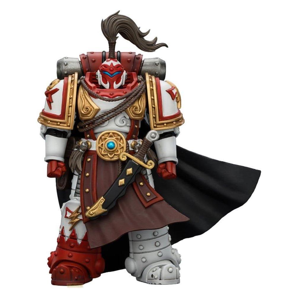 Joy Toy Warhammer The Horus Heresy figurine White Scars Hibou Khan, Seeker of Atonement 12 cm (JT03783)