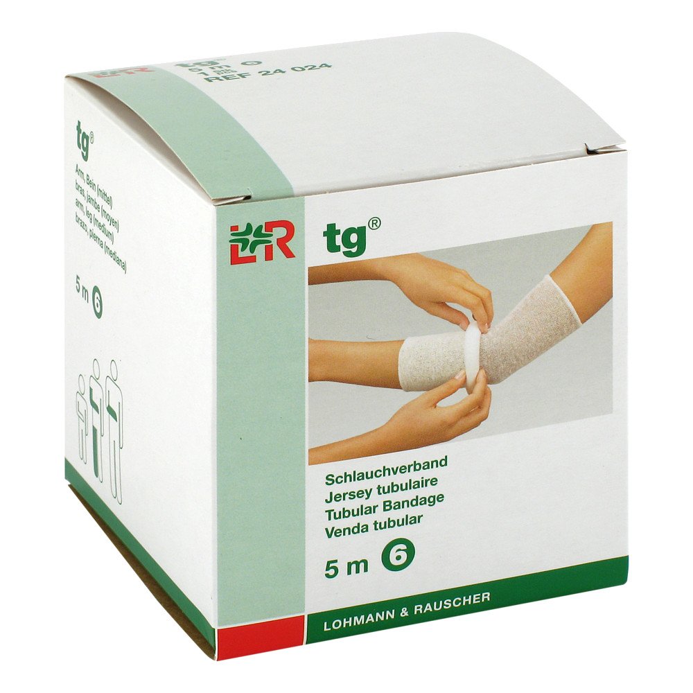 Lohmann & Rauscher GmbH & Co.KG Tg Schlauchverband Größe 6 5 m weiss 24024 01020275