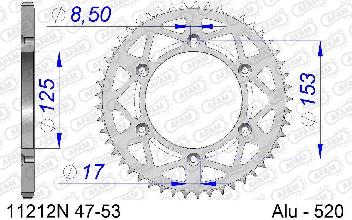 AFAM 11212N-51 Tandhjul