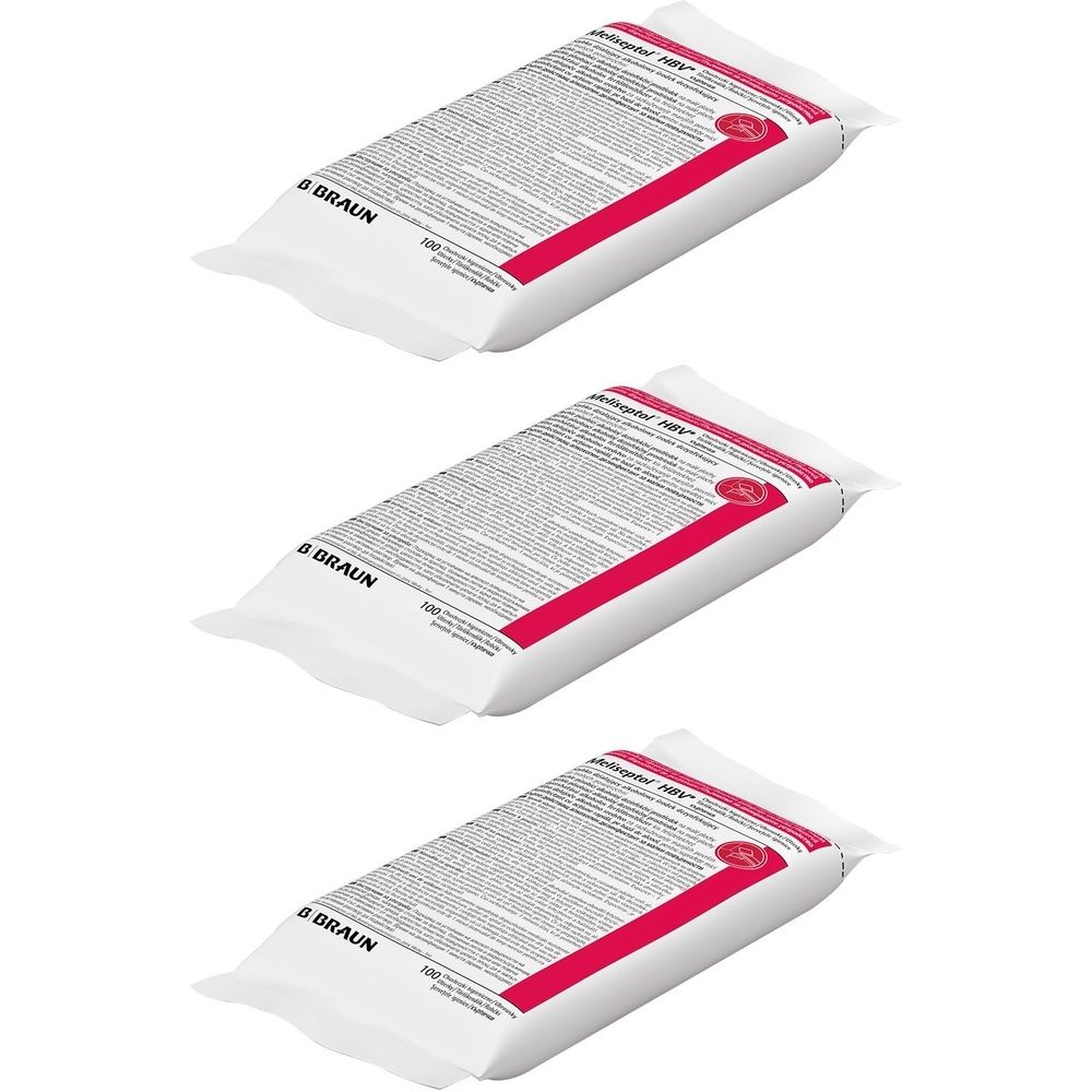 Meliseptol HBV Tücher Nachfüllpackung 3x 3x100 St