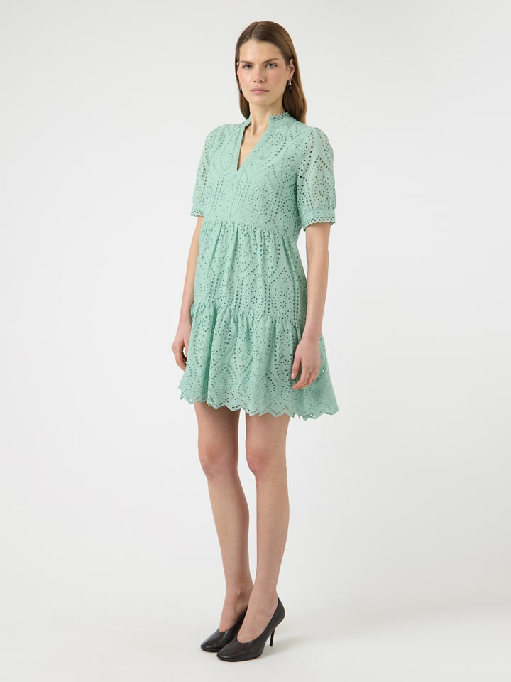 YAS Kleid in Türkis - L