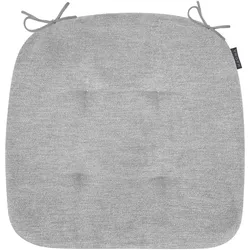 Magma Stuhlkissen Alfa 41x41x3,5 cm | grau - grau
