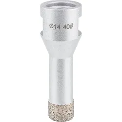 Fliesenbohrkrone Soldia Ø 14 mm, Aufnahme M14, trocken integrierter Kühlung