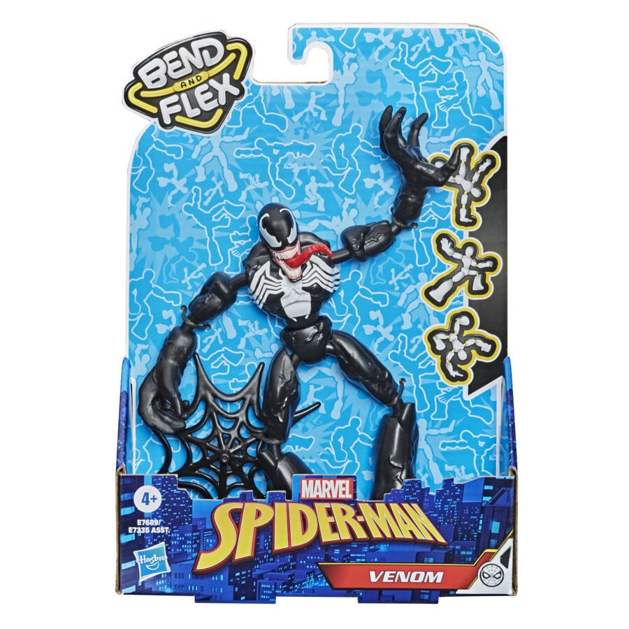 Hasbro Marvel Spider-Man Venom buigbaar en flexibel speelfiguur