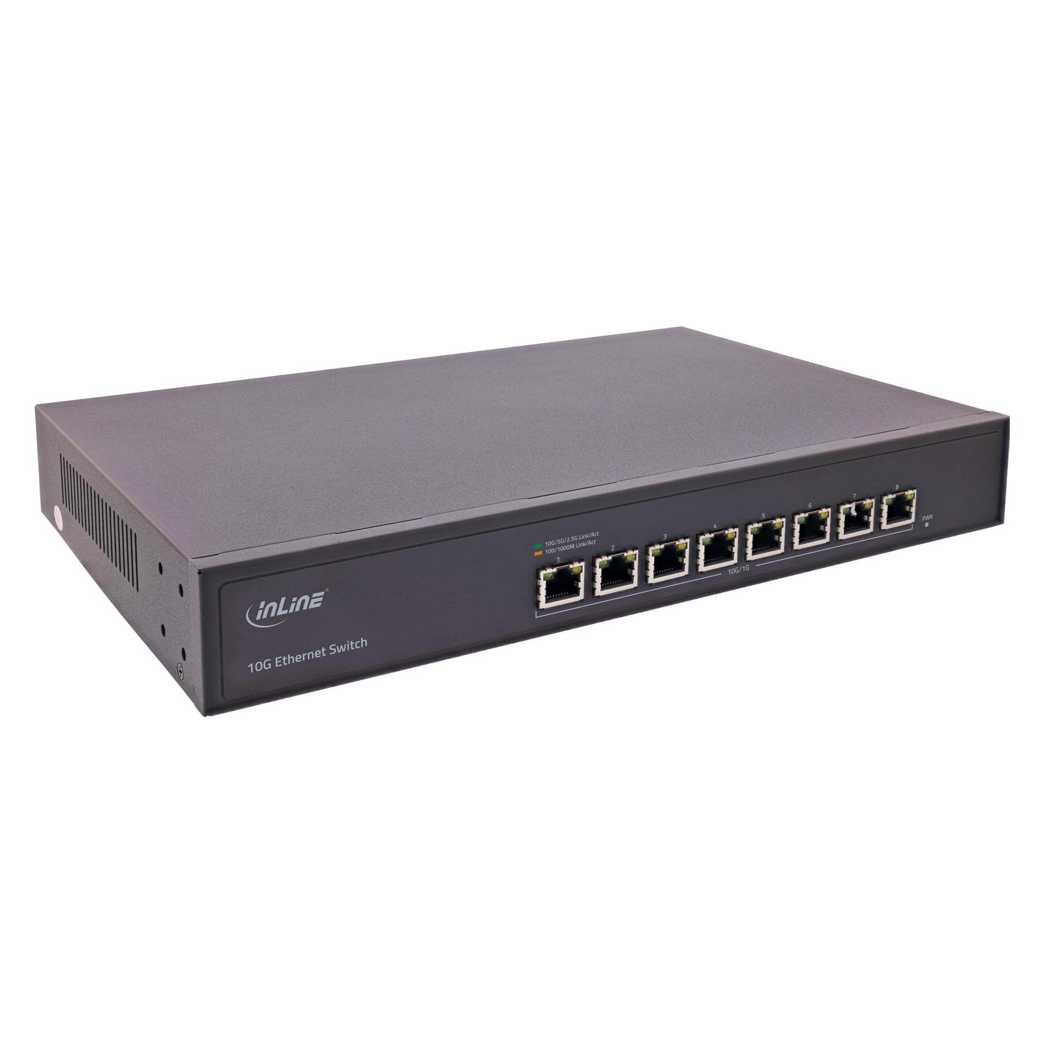 InLine Netzwerk Switch 8-Port (8 Ports) (32308A)