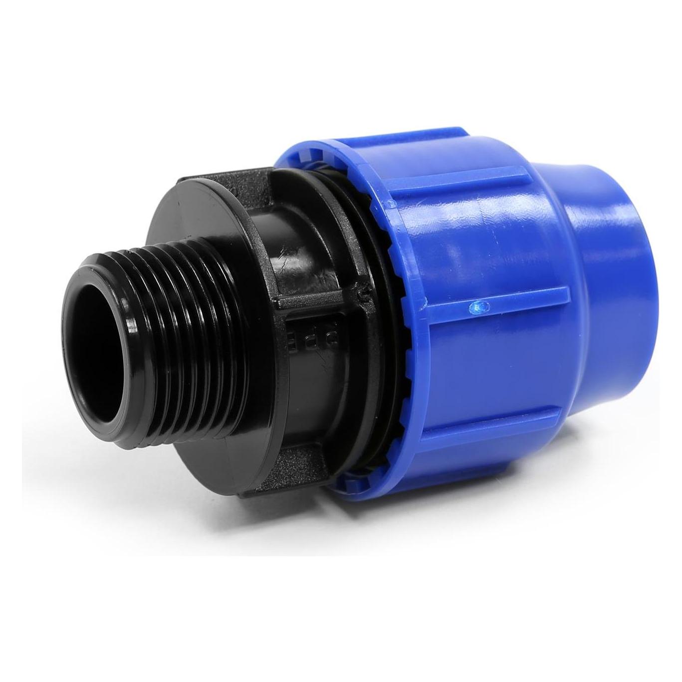 Clovin MALE ADAPTOR Ø25X1/2 PERLA BLUE (000101094616)
