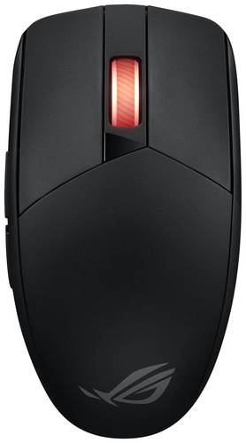 Asus ROG Impact III Wireless Gaming-Maus Funk, Bluetooth Optisch Schwarz 6 Tasten 36000 dpi Beleuchtet