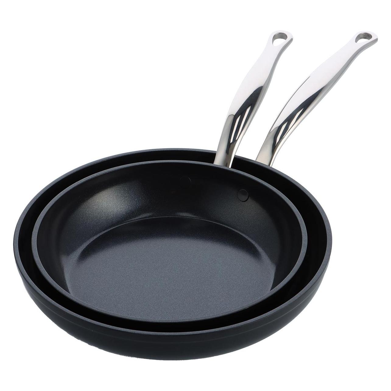 Greenpan Barcelona Pro 2-delige Pannenset met keramische antikleeflaag 24/28 cm (CC005336-001)