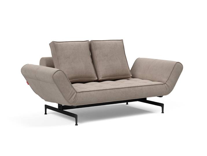 Innovation Living Ghia Klappsofa 80x210 cm schwarze Beine