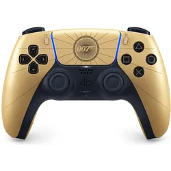 Sony DualSense Wireless Controller -  007 First Light Limited Edition (PC, PS5), Gaming Controller, Gold