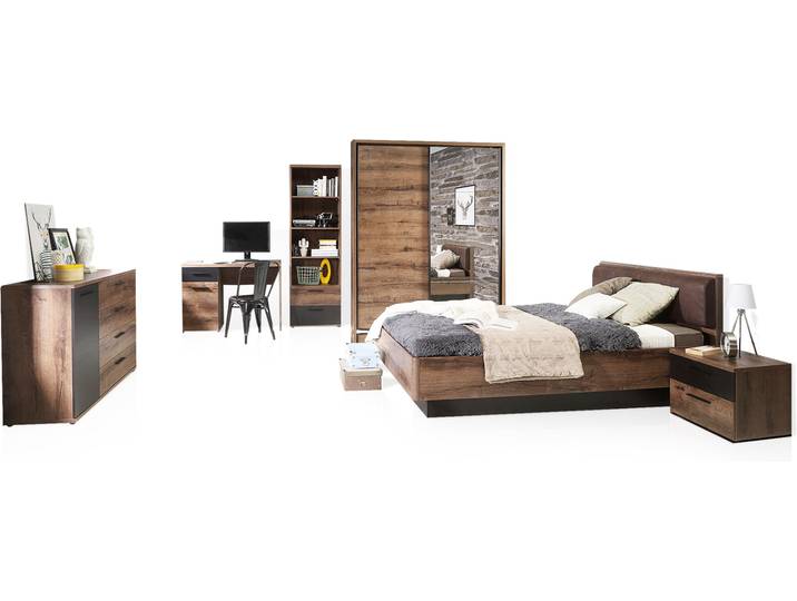 JESOLO Jugendzimmer Set, Material Dekorspanplatte