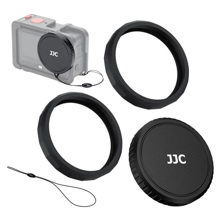 JJC LRR OA6K2 Silikon-Objektivschutzring & Objektiv-Set für DJI Osmo Action 6 (73100800)