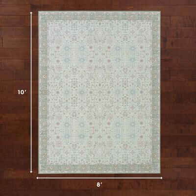 Laura Ashley Imagine Printed Chenille Washable Rugs