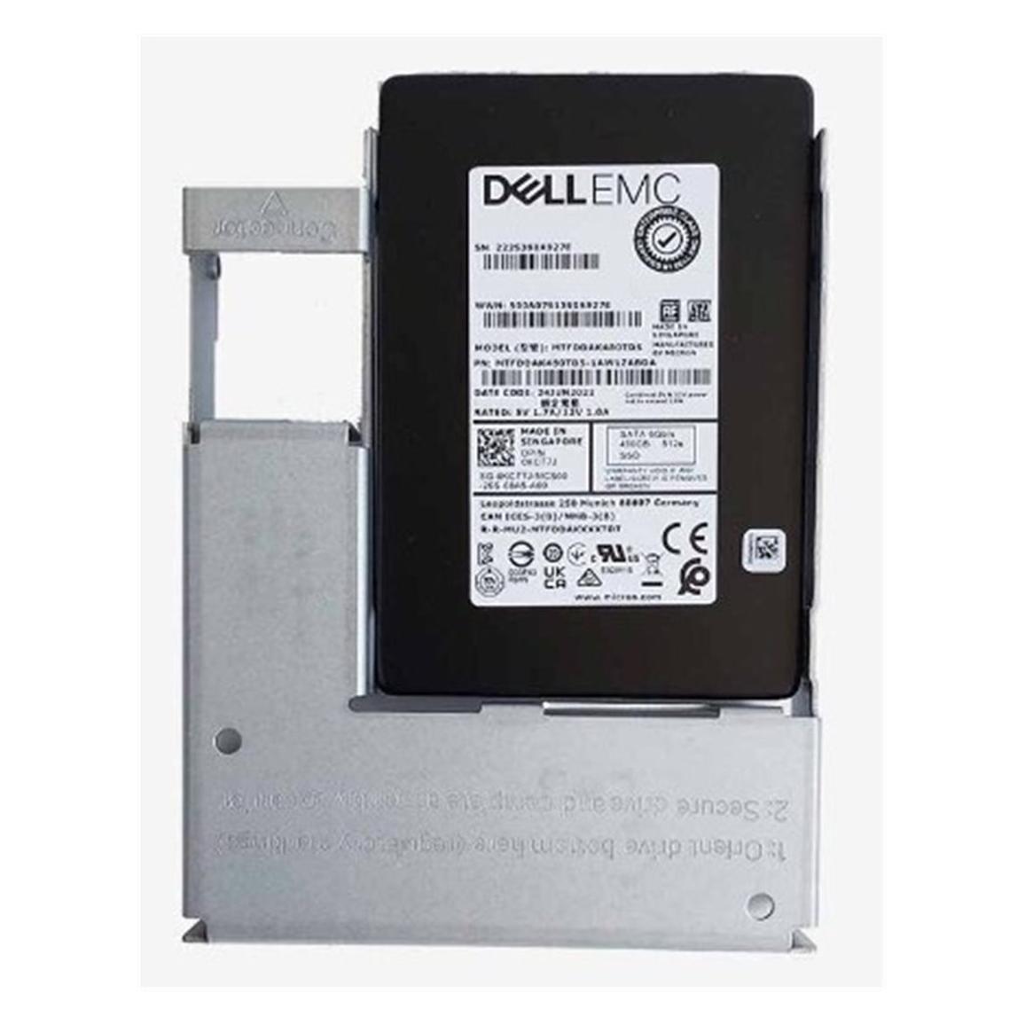 Dell - SSD 2,5 1.92TB SATA Read Intensive ISE 6Gbps 512e Brkt Cabled -Adaptateur 3,5 (1920 GB, 2.5") (345-BDXJ)