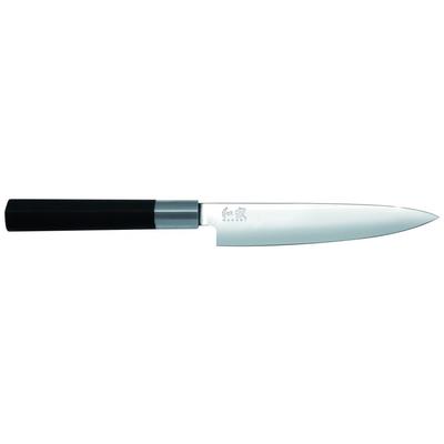 KAI Wasabi Black Set 4 Messer + Schleifstein