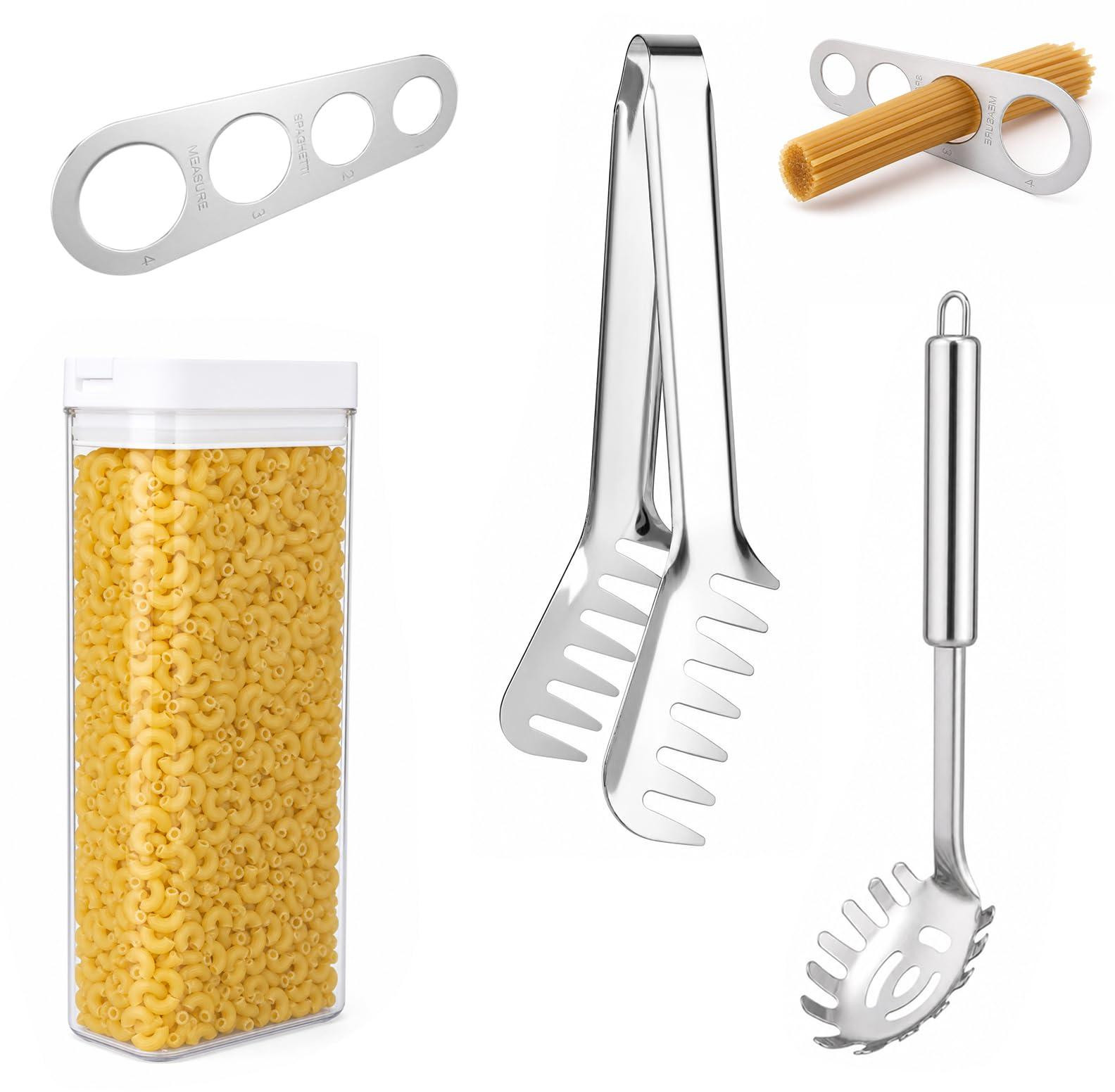 Dripio Set van 4 delen voor het koken van pasta inclusief spaghetti-accessoires