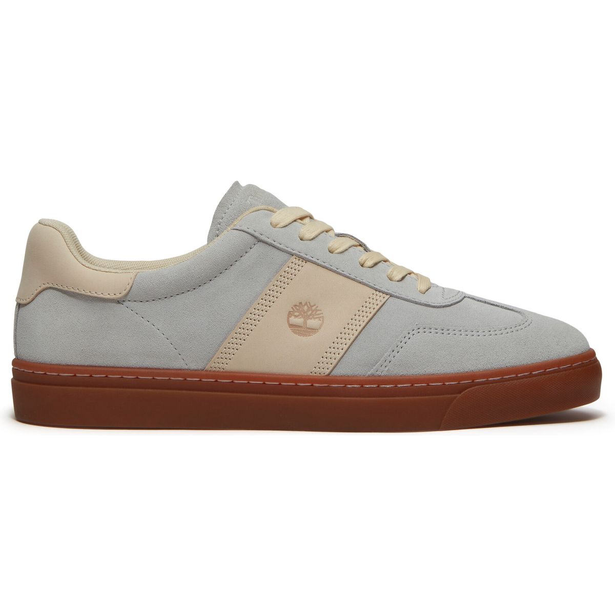 Timberland Mens Low Lace UP Sneaker lt grey suede 11.5 TB0A43GGEWG1-11.5