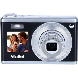 Rollei Compactline 10X (20 Mpx, 1/2.8"), Kamera, Grau, Silber
